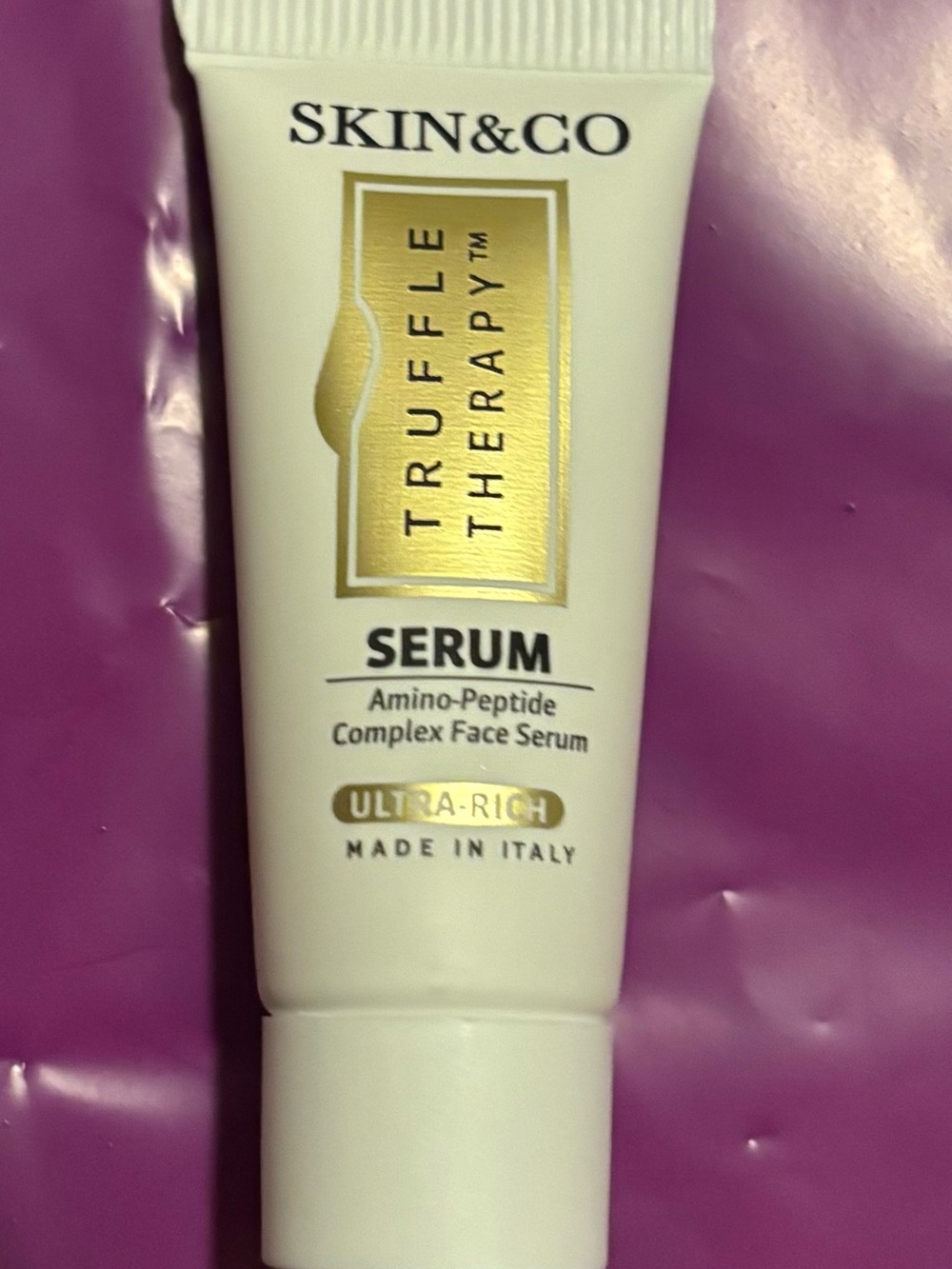 Skin Truffle Therapy Ultra-Rich Serum — White & Gold